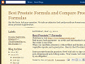 Best Prostate Formula and Compare Prostate Formulas: May 2010